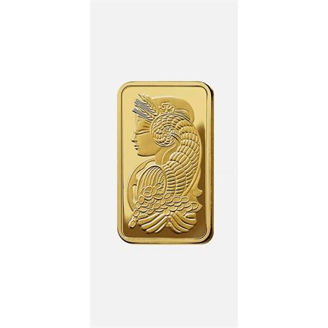 1 Gram Gold Bar PAMP Suisse Lady Fortuna Veriscan .9999