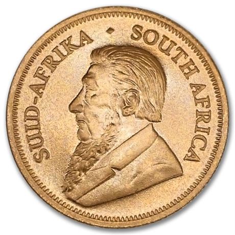 No Mint Mark 2023 South Africa Gold Krugerrand 1 oz BU