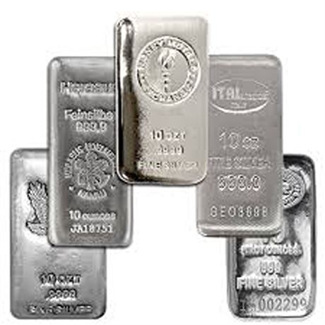 10 oz Silver Bar - Silvertowne