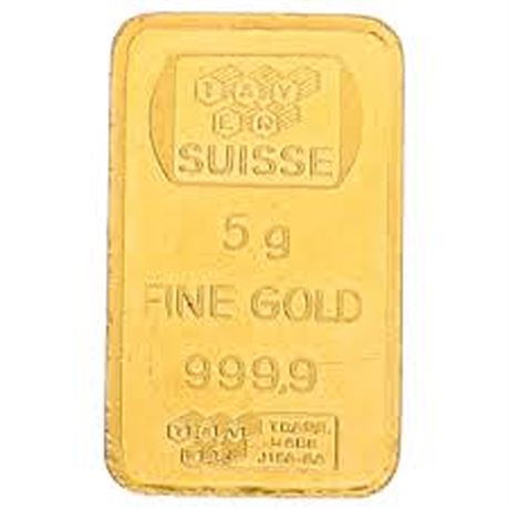 1 oz Gold Bar - Sunshine Mint