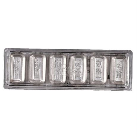 PAMP Suisse Set of 6 5 Gram .999 Silver PEZ Bars