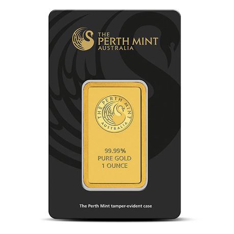 Perth Mint 1 oz Gold Bar
